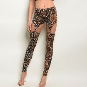 Leopard pants